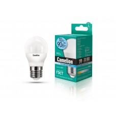 ლედ ნათურა Camelion LED ნათურა Lamp - LED10-G45/845/E27 10ვატი ცივი ნათება