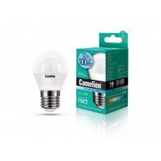 ლედ ნათურა Camelion LED Lamp-LED12-G45/845/E27 12ვატი ცივი ნათება