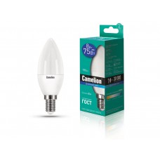 ლედ ნათურა Camelion LED ნათურა Lamp - LED8-C35/865/E14 8ვატი