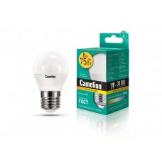 ლედ ნათურა Camelion LED ნათურა Lamp - LED8-G45/830/E27 8ვატი