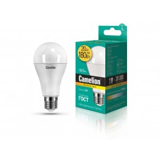 ლედ ნათურა Camelion Led Lamp LED20-A65/830/E27 20ვატი