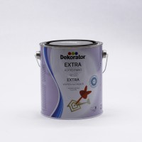 დეკორატიული ალკიდის საღებავი  RAL8016 მქ. ყავისფ.2.5 ლ