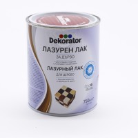 დეკორატიული ხის ლაქი უფერო 0.75 ლ