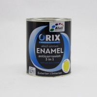 ემალი ყვითელი ანტიკოროზიული Color ORIX RAL 1003 0,8 კგ