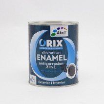 ემალი შავი ანტიკოროზიული Color ORIX RAL 9011 0,8 კგ