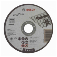 უჟანგავი ლითონის საჭრელი დისკი Bosch Inox 125x1x22.23მმ