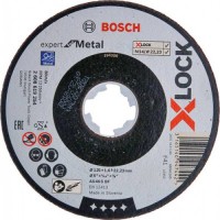 ლითონის საჭრელი დისკი Bosch X-LOCK 125x1.6x22.23მმ