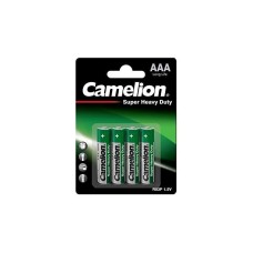 ელემენტი 1070 Camelion Super HD ლურჯი AAA 4ც შეკრა R03P-BP4B