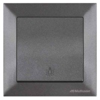 ჩამრთველი 1-იანი RITA MUTLUSAN 2220 401 0295 Smoke