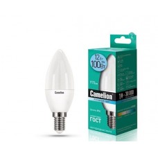 ლედ ნათურა Camelion Led Lamp LED12-C35/845/E14 ეკონომიური 12 ვატი ცივი ნათება E14 ცოკოლზე