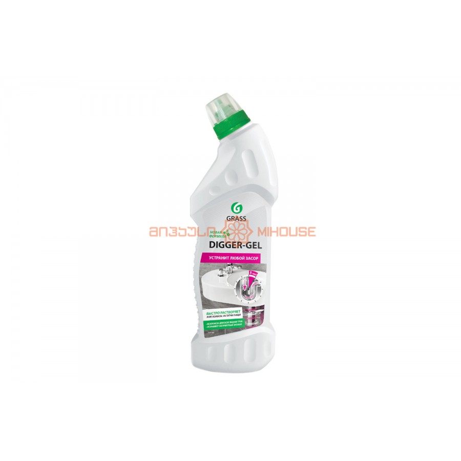 გაჭედილი მილების საწმენდი საშუალება Digger-Gel   750მლ  125181