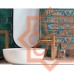 კედლის ფილა VERANO DARK GREEN 10X30 