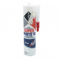 სილიკონი ანტიბაქტერიული ELASTOTET SUPER WHITE 10 SILICONE TRANSPARENT 280ml