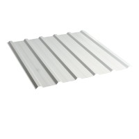 სასახურავე თუნუქის ფურცელი 0.35X1140 RAL 9002 (ტრაპეცია) თეთრი