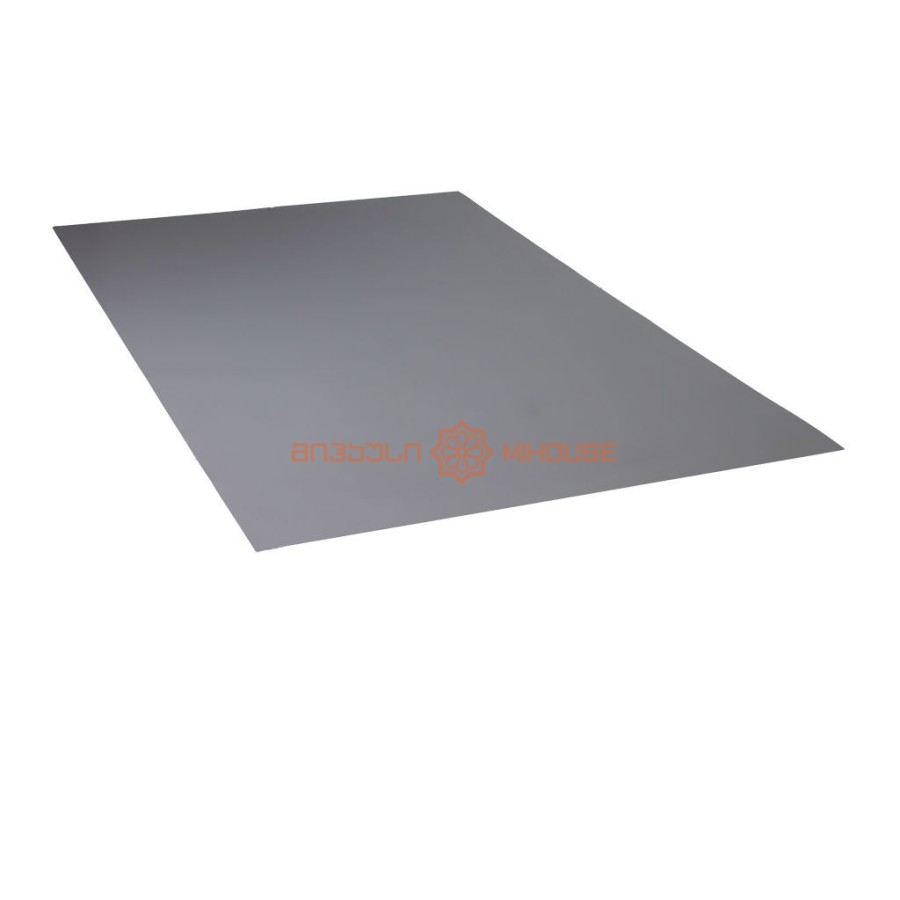 სასახურავე თუნუქის ფურცელი 0.40x1250 RAL 9006