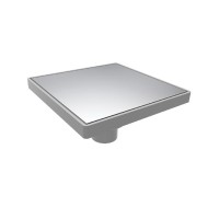 ტრაპი პირდაპირი ნიკელის ხუფით 600მმ ASTERM 50მმ