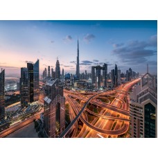 პანორამული შპალერი  SHX9-119 Lights of Dubai 450X280 სმ
