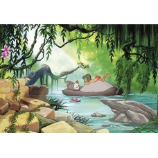 პანორამული შპალერი Komar 8-4106 Jungle Book Swimming with Baloo 368X254 სმ