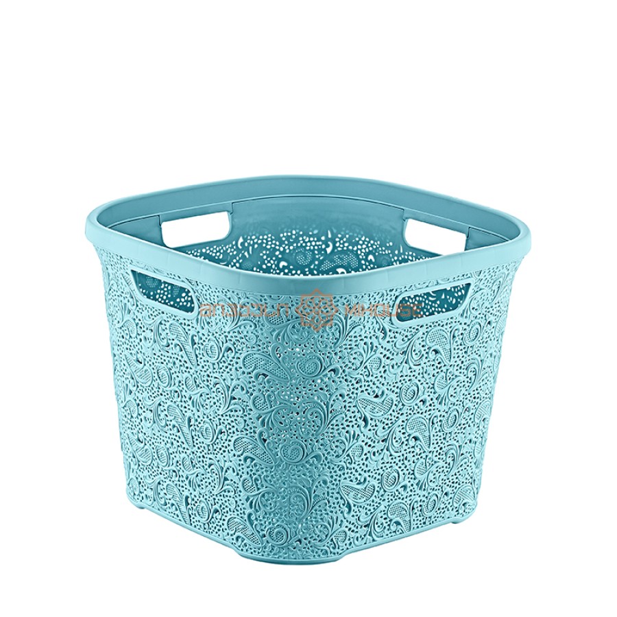 კალათა ოთხკუთხა დაწნული 35 ლ 08 1070 18603