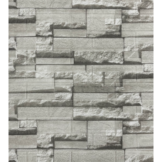 თვითწებვადი კედლის საფარიBR-48 White wallstone