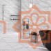 კედლის ფილა KARIS BIANCO LEAF DECOFON REC-1 30X90