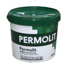 ჭერის საღებავი (TAVAN) 20კგ PERMOLIT Pure White Ceiling Paint