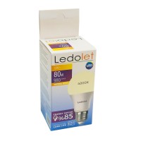 ლედ ნათურა Ledolet 12w E27 4000K LED bulb