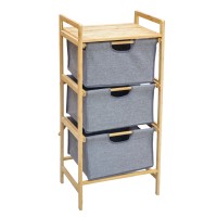 თარო ნაჭრის 3 სათავსოთი storage rack 44*33*96 MH-6029