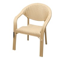 პლასტმასის სკამი BAMBO 82*64*43.5 კაპუჩინო