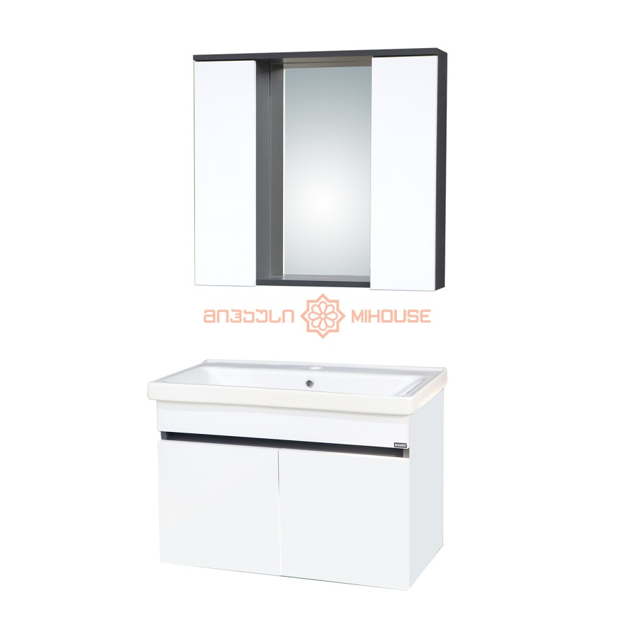 აბაზანის ავეჯი ARYA 80სმ ანტრაციტი