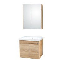 აბაზანის ავეჯი CITY 60სმ ხისფერი