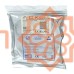 ლედ ზოლი ლურჯი  IP20 12V 4040 Double ორმაგი ლედ ზოლი 7 ვატი/1მ  PCB 20-22 LM (100მ) ACK