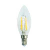 ნათურა ჭაღი 2W E14 2700K LUXRAM L1731234 Filament LED