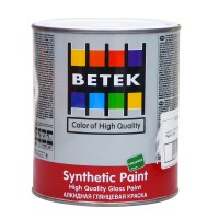 საღებავი სინთეთიკური Betek Synthetic Paint 0.75ლტ
