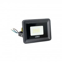 პროჟექტორი 10w 6500k IP65 Black LEDEX LED