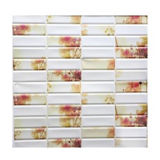 დეკორატიული პანელი PVC Tile Flowers 957 x 482 mm