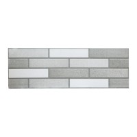 კედლის ფილა Natoral Dark Gray, White Body, Matt 30X90