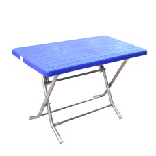 პლასტმასის მაგიდა R070 70x120 ლურჯი