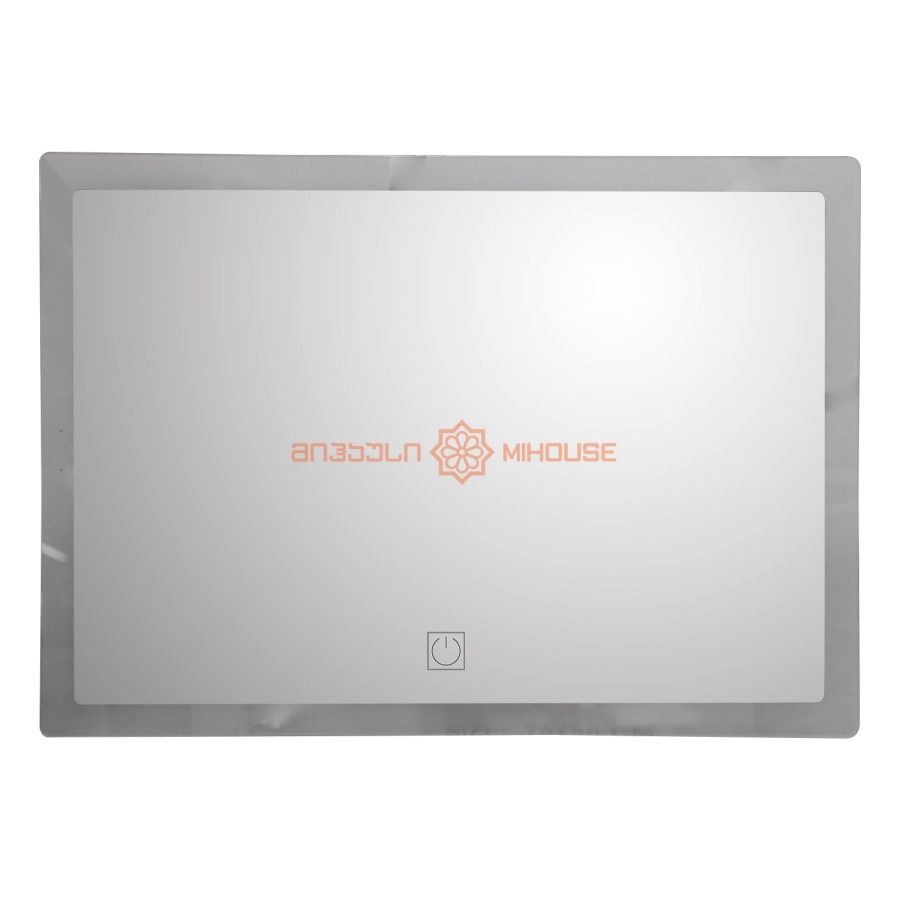 აბაზანის სარკე ოთხკუთხედი ლედ განათებით 70*50სმ MH-20759