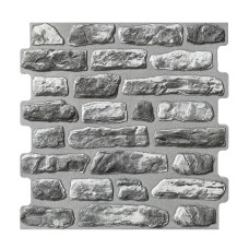 დეკორატიული თვითწებვადი PVC პანელი brick Marl lime 473x475