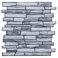 დეკორატიული თვითწებვადი PVC პანელი Granite slate 478x478