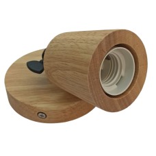 კედლის სანათი ხისფერი E27 MH-24969