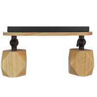 კედლის სანათი ხისფერი E27 MH-24974