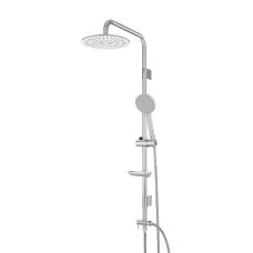 საშხაპე სისტემა Tetra round Tall White Chrome Chrome  TLKR1048