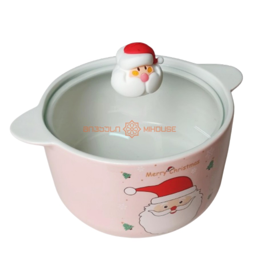 საახალწლო კერამიკის ქვაბი MH-26700 800მლ