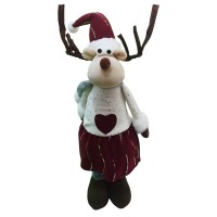 საახალწლო თოჯინა ირემი MH-26580 70x15x15სმ