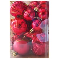 ნაძვის ხის აქსესუარი ბურთულა MH-26378 30ც