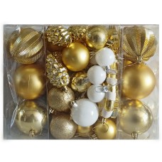 ნაძვის ხის აქსესუარი ბურთულა MH-26392 66ც შერეული