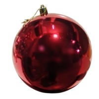 ნაძვის ხის აქსესუარი ბურთულა MH-26479 20სმ 1ც