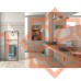 კედლის ფილა DUNDEE MARFIL 33.3x55